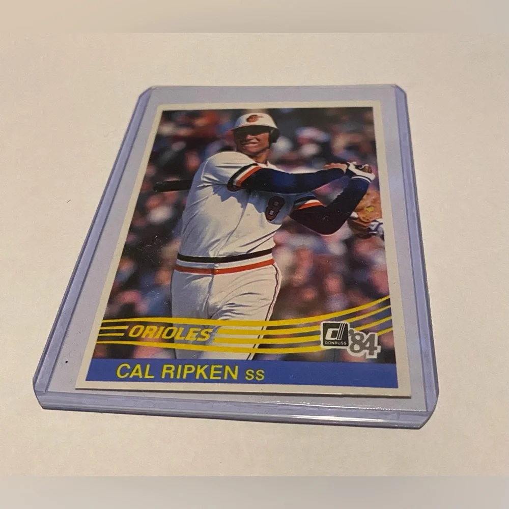 Cal Ripken 1984 Donruss Baseball Card vintage collectible